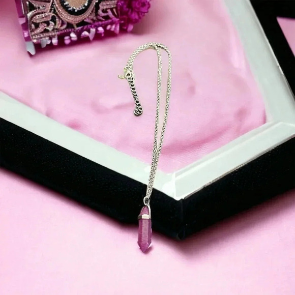 Crystal Pendant Necklace - Picture 6 of 8